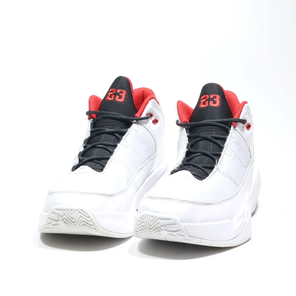 Air Jordan Max Aura 3 High-Top Sneakers Leather White Color For Men