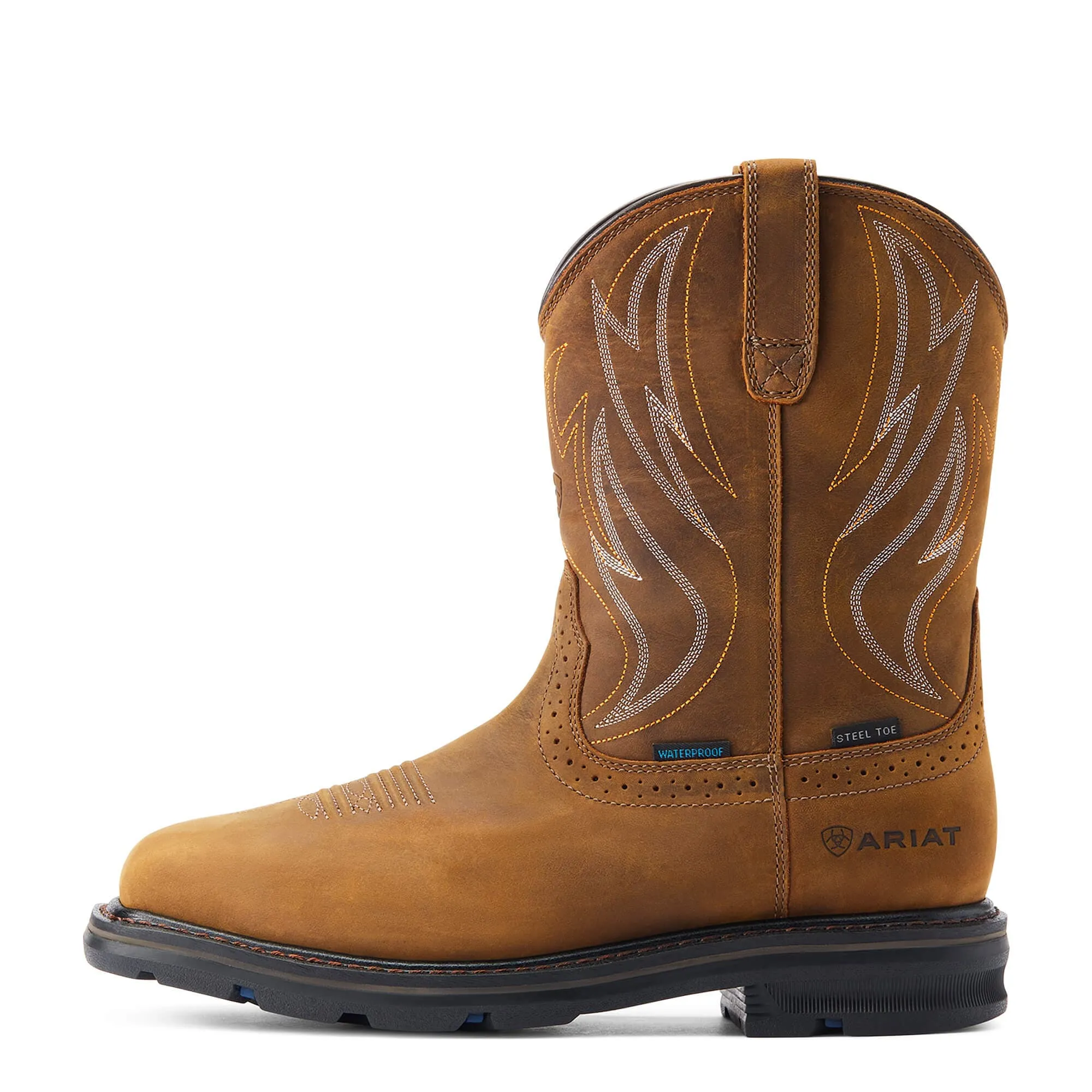 Ariat Men’s Sierra Shock Waterproof Steel Toe Work Boot