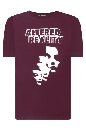 BIG FIT T-SHIRT WITH ALTERED REALITY PRINT