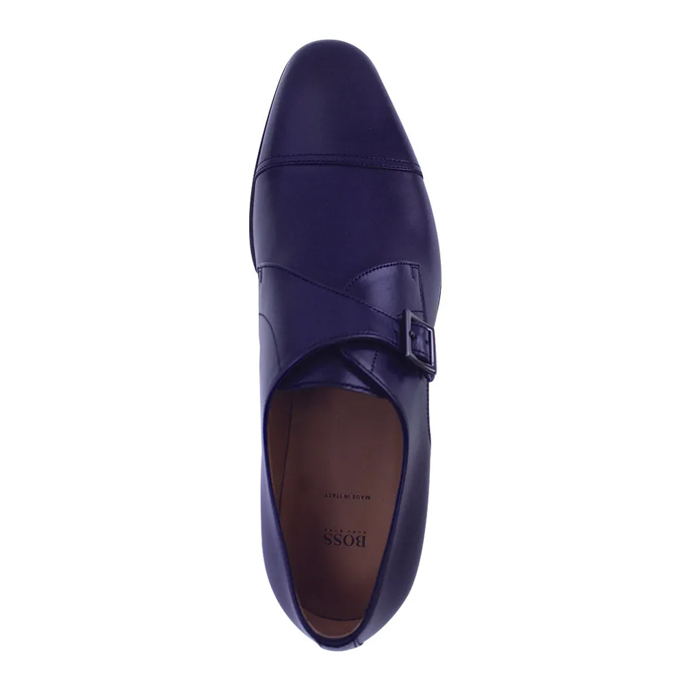 Boss Cap-toe monk shoes in vegetable-tanned leather - TB0374