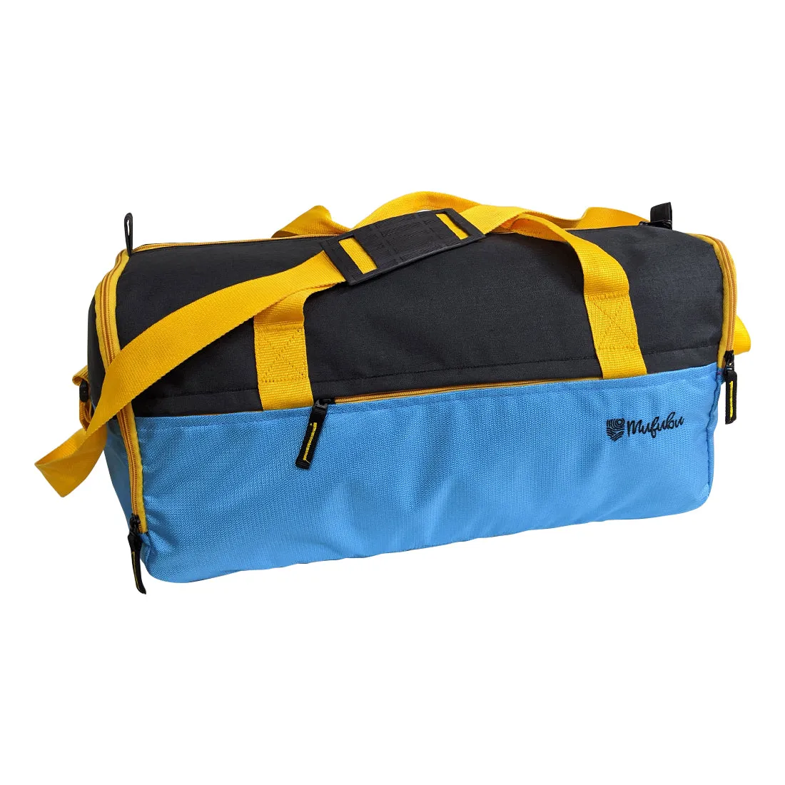 Buddys Duffle Gym Bag 32 Ltr - Blue & Black