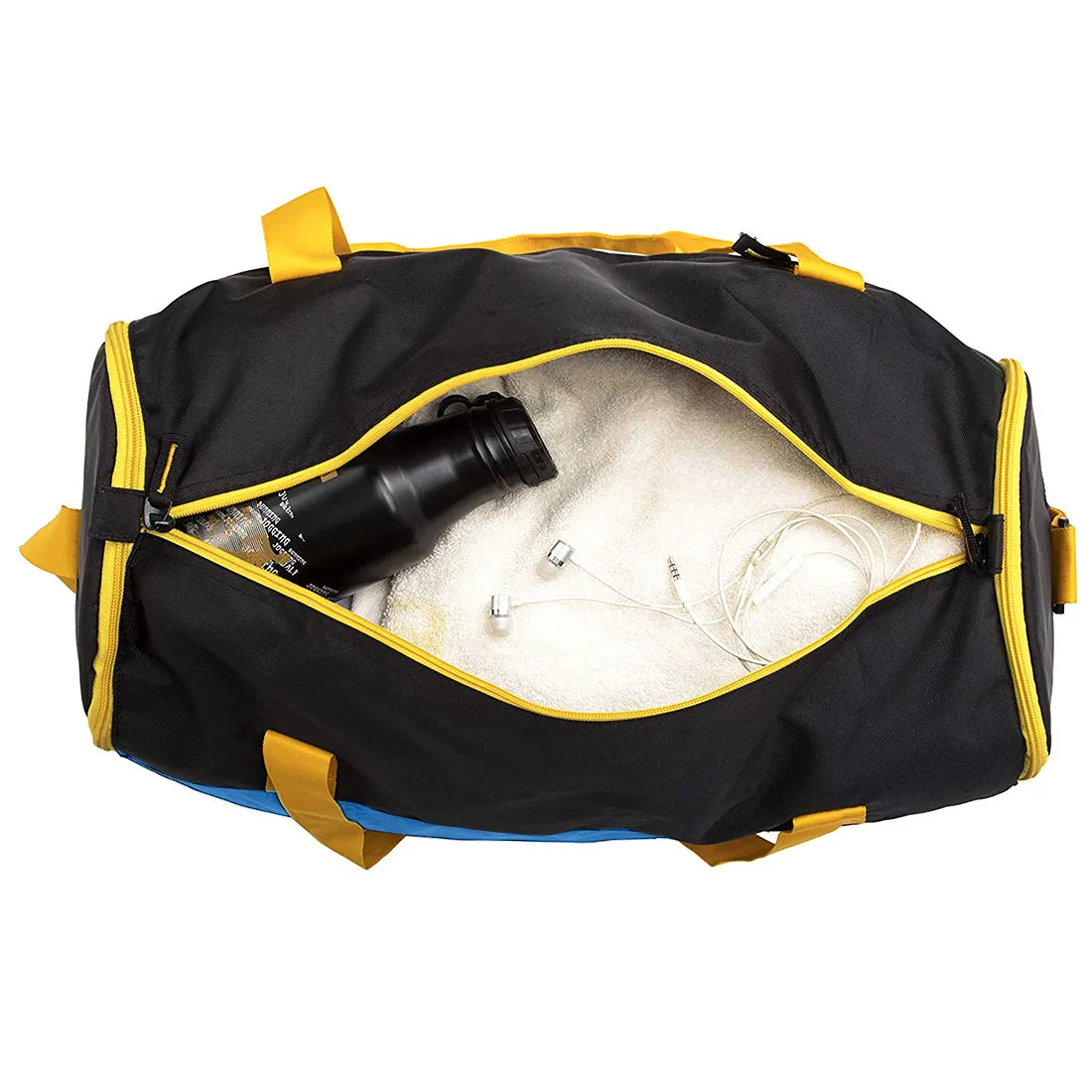 Buddys Duffle Gym Bag 32 Ltr - Blue & Black
