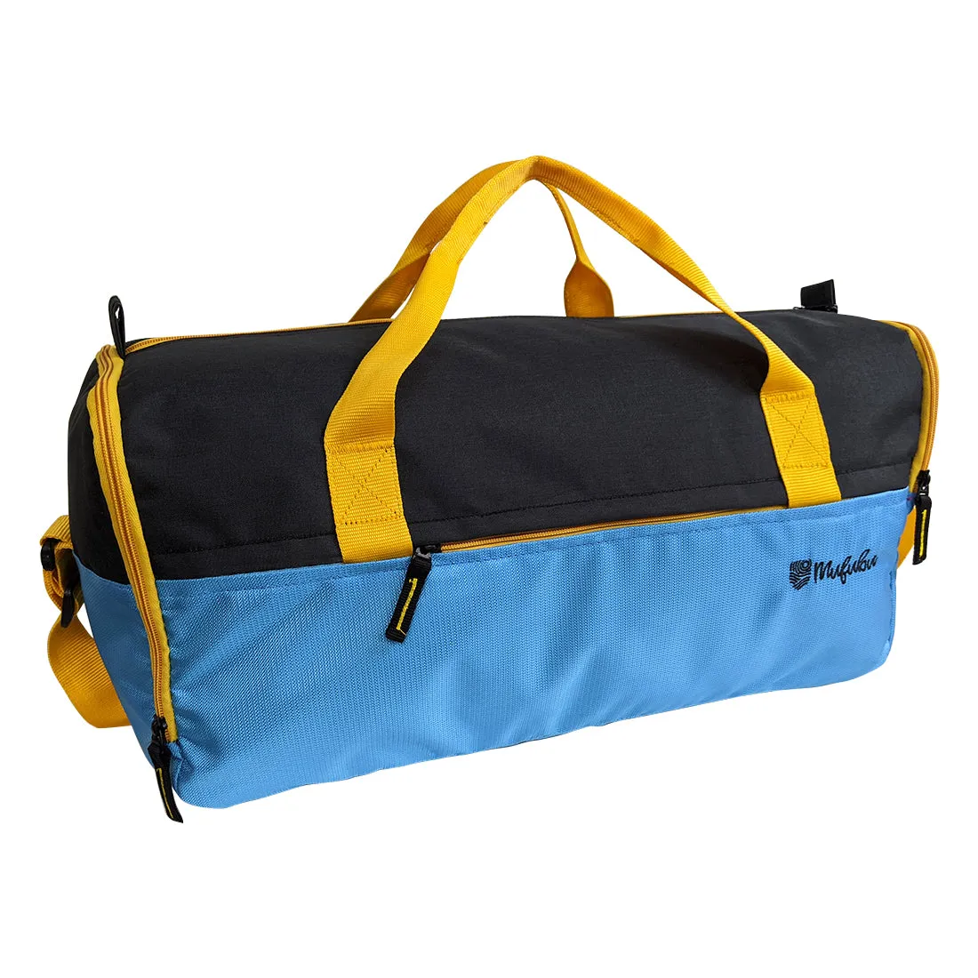 Buddys Duffle Gym Bag 32 Ltr - Blue & Black