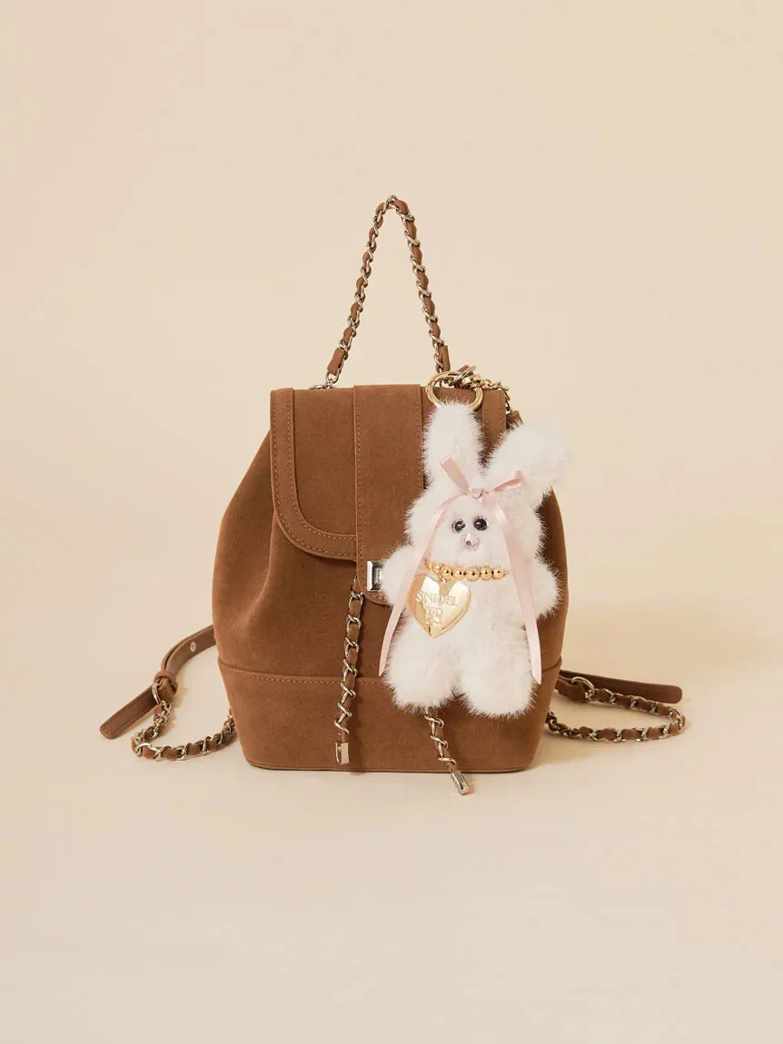 Chic Mini Backpack with Chain Straps