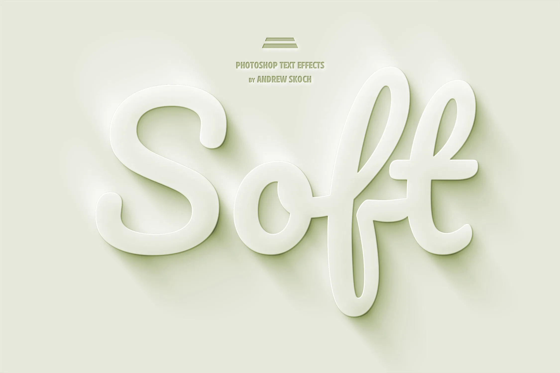 Clay 3D Text Effect