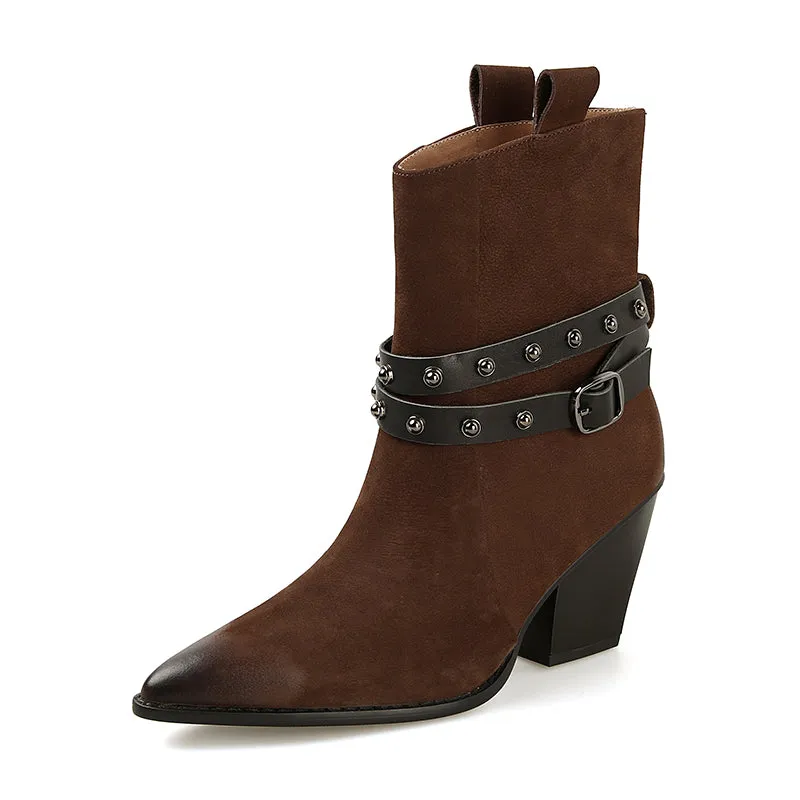 Diamoré Easy-Stride Ankle Booties
