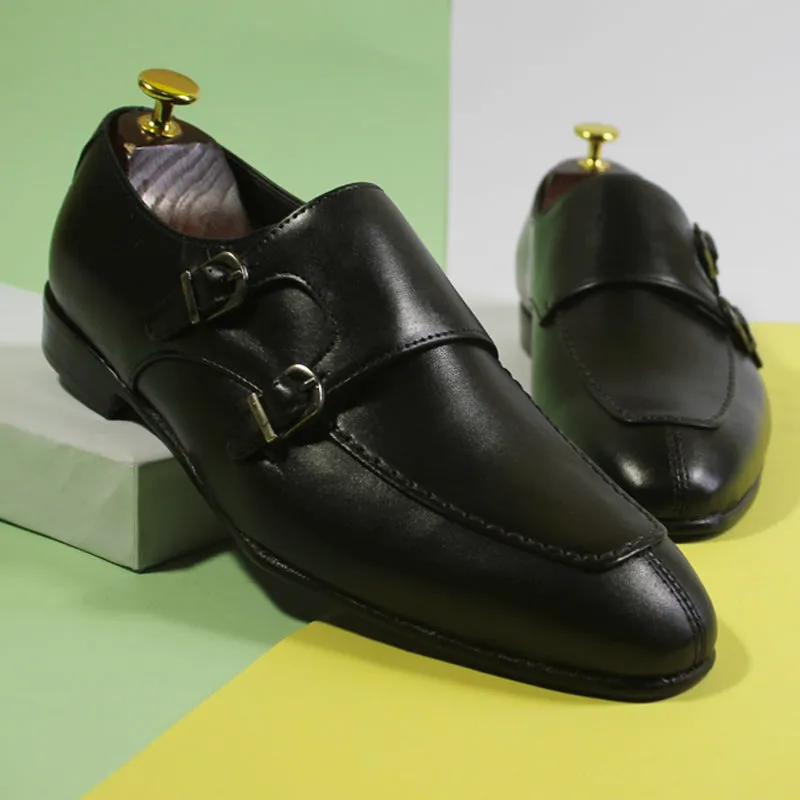 Double Monk Strap Moccasin