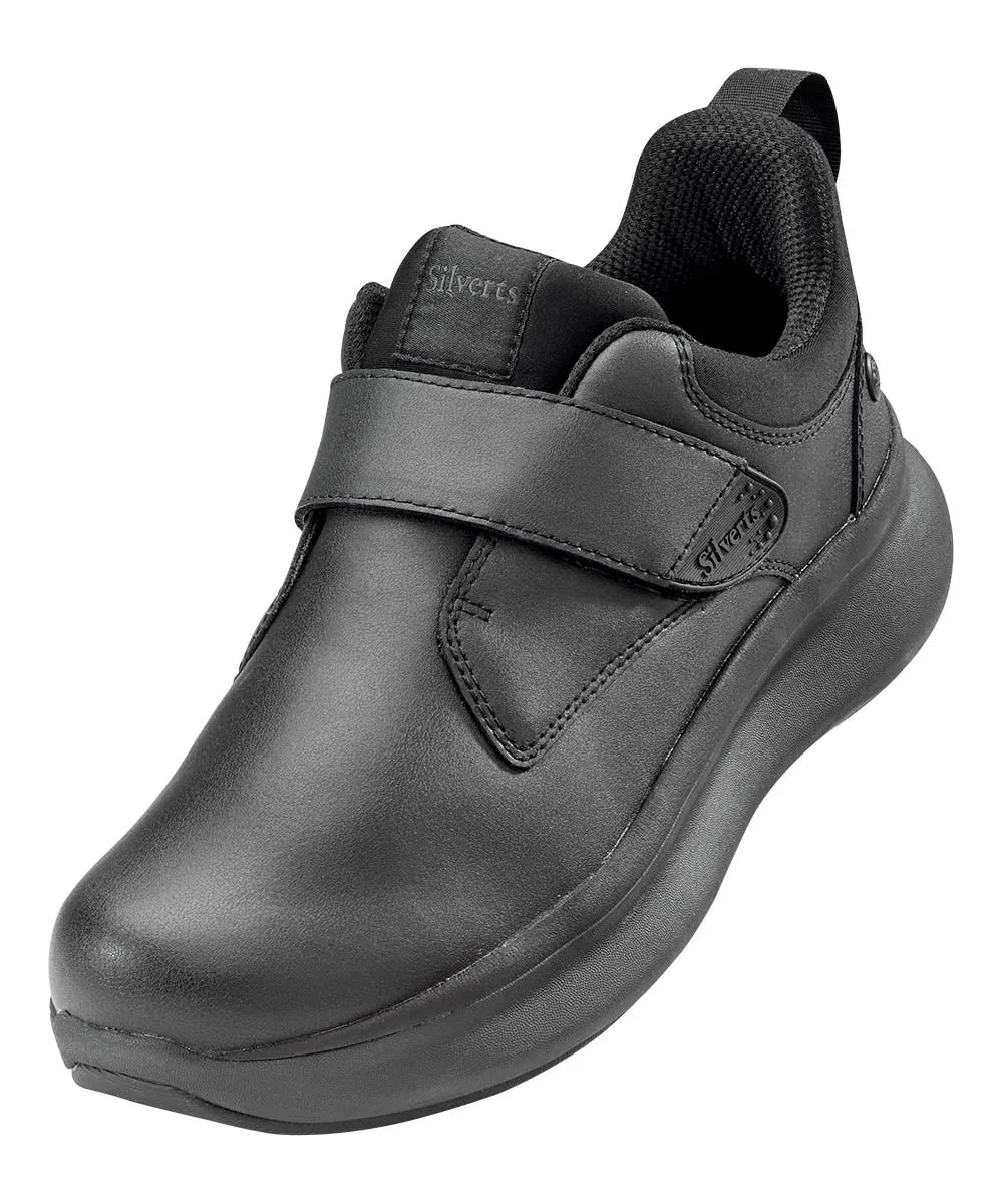 Easy Wear Extra Wide Comfortable Walking Shoes for Men - Classic Single Strap Adjustable Closure