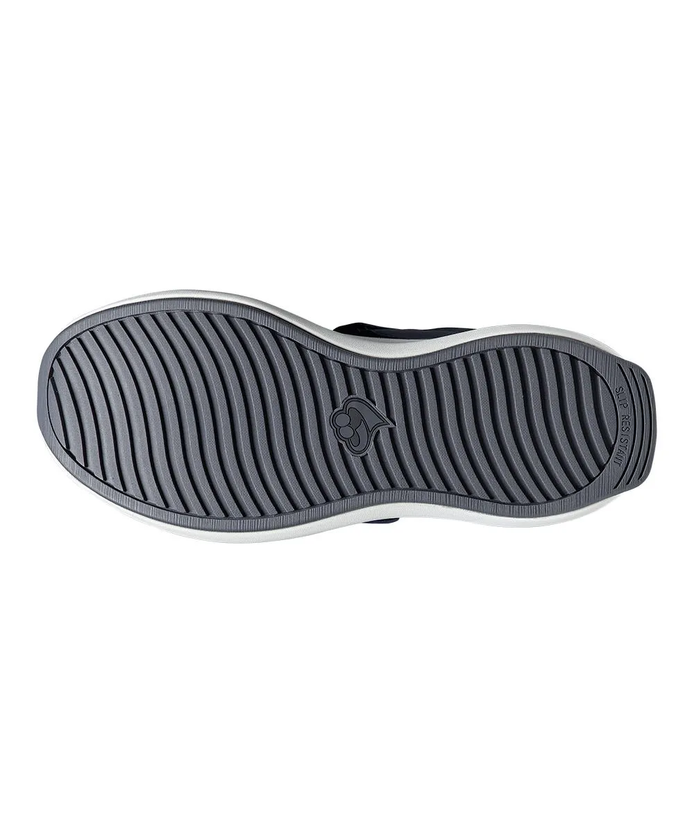 Easy Wear Extra Wide Comfortable Walking Shoes for Men - Classic Single Strap Adjustable Closure