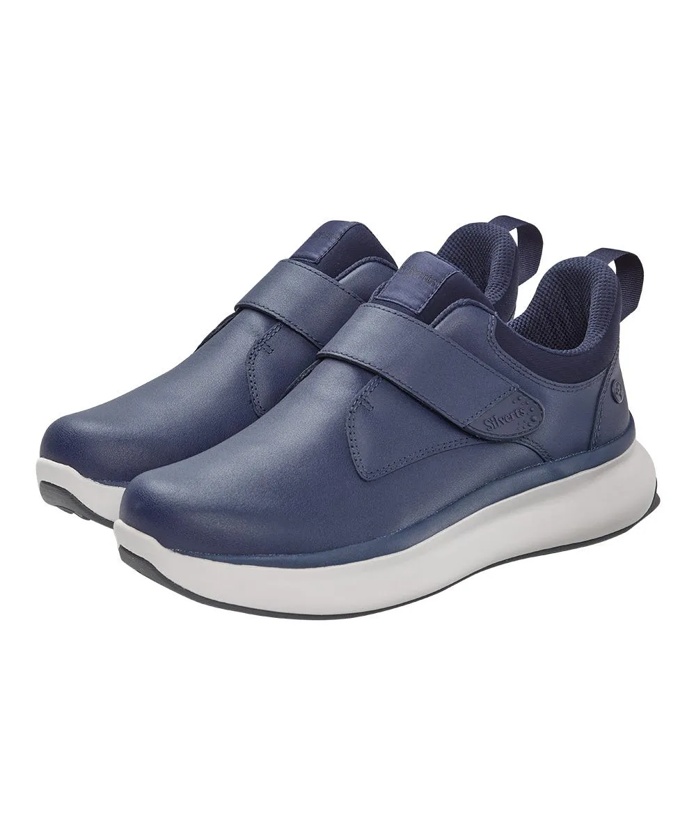 Easy Wear Extra Wide Comfortable Walking Shoes for Men - Classic Single Strap Adjustable Closure