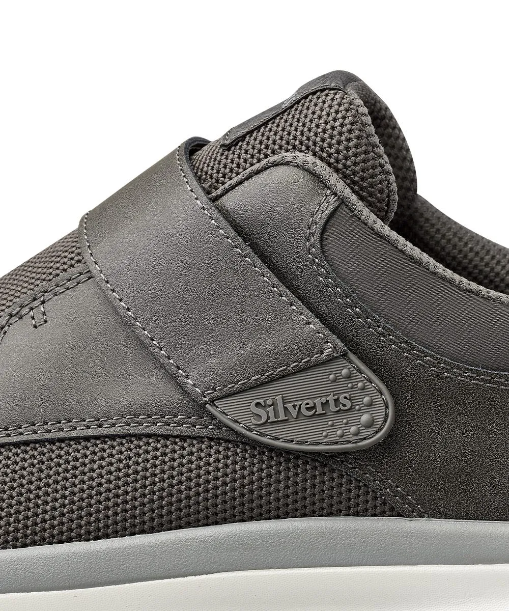 Easy Wear Extra Wide Comfortable Walking Shoes for Men - Classic Single Strap Adjustable Closure