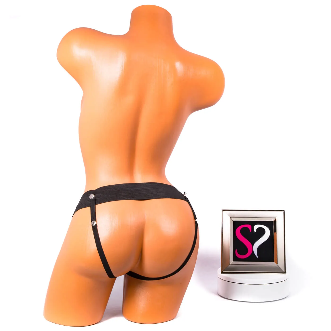 Fetish Fantasy Unisex Hollow 6 Inch Vibrating Strap-On