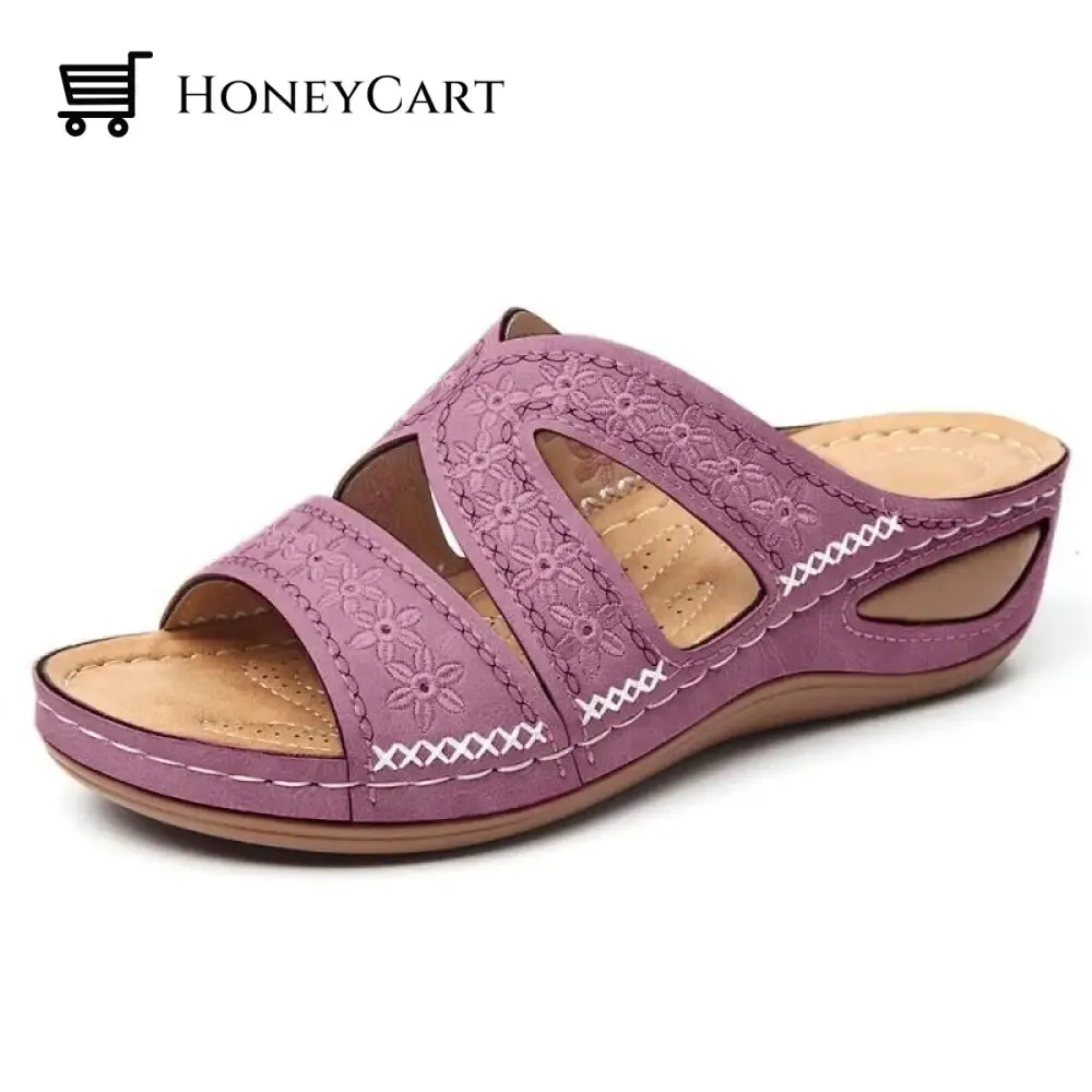 FleekComfy™ Premium Orthopedic Thick Platform Large Size Slipper Sandals