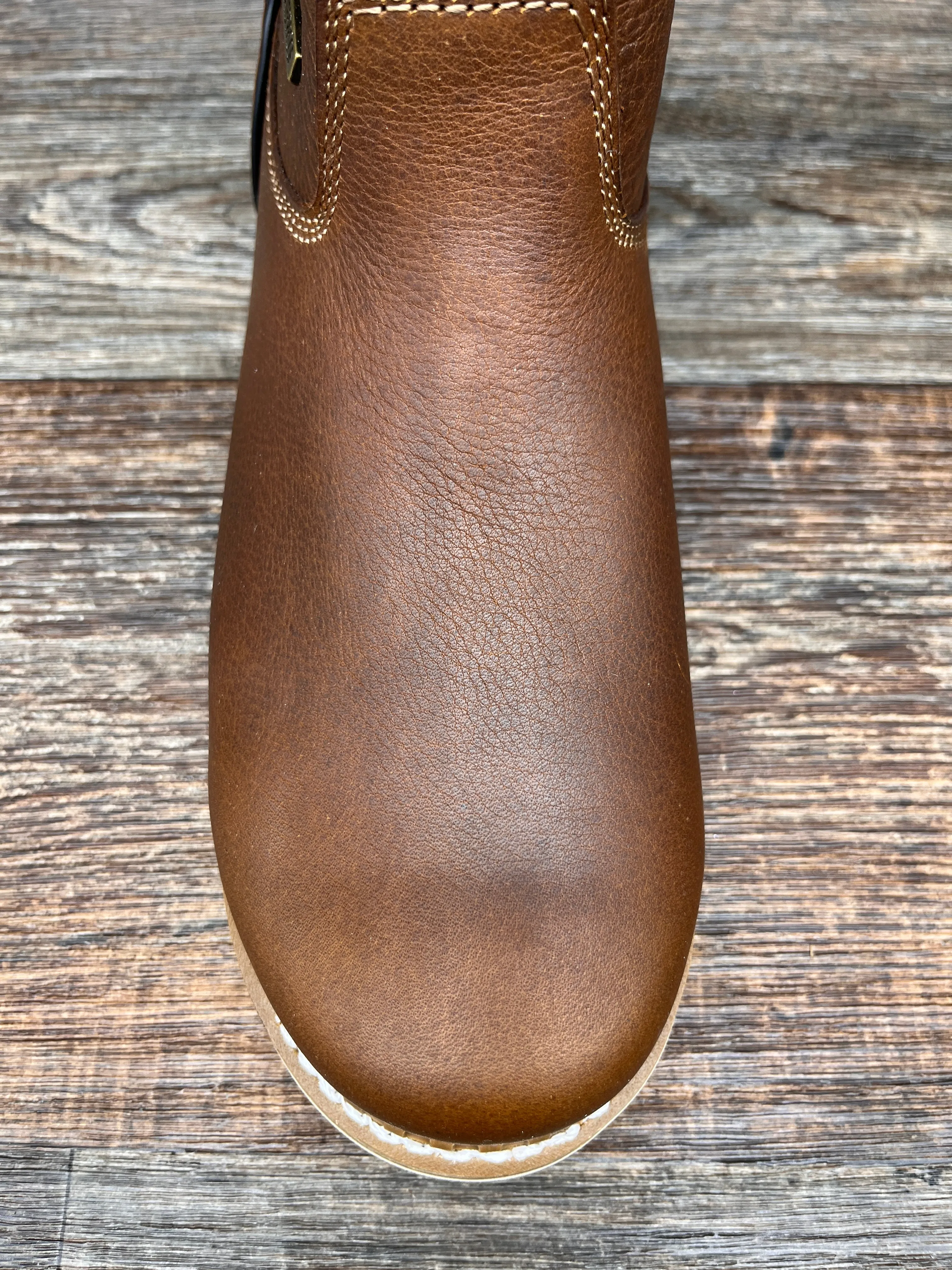 gb00517 Men's Waterproof Steel Toe Wedge Slip On Work Boot by Georgia