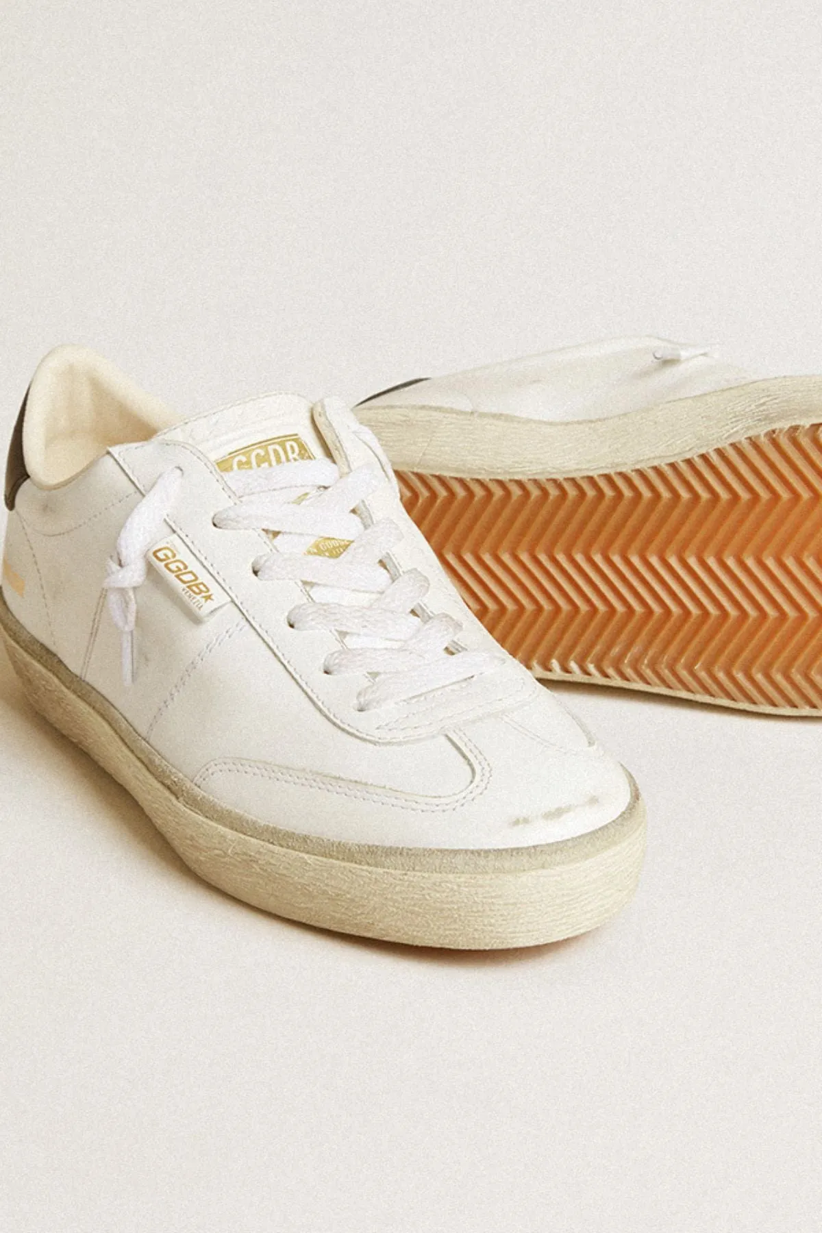 Golden Goose Soul Star Sneaker - White/ Black