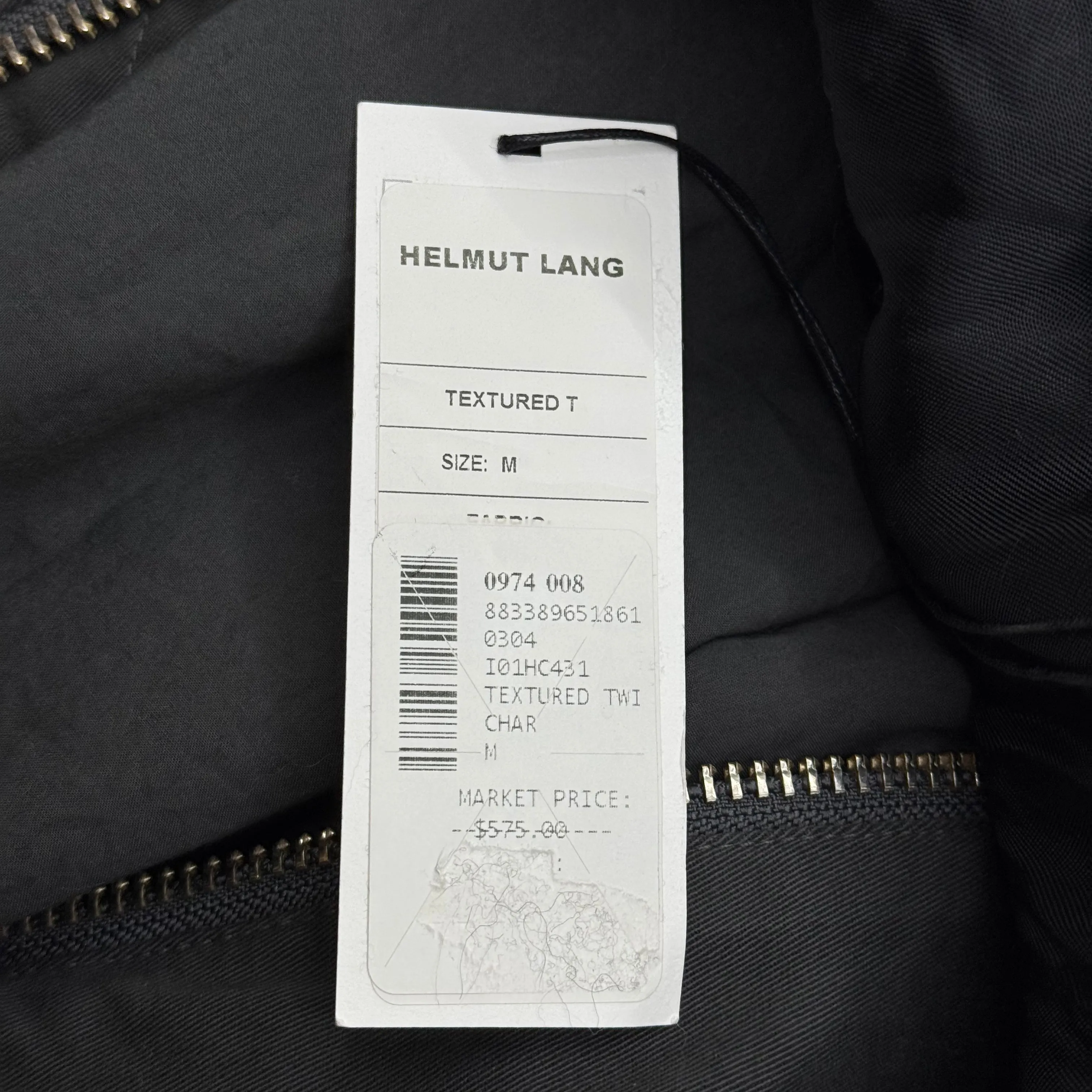 Helmut Lang Men's Olive Green Cotton Bomber Jacket