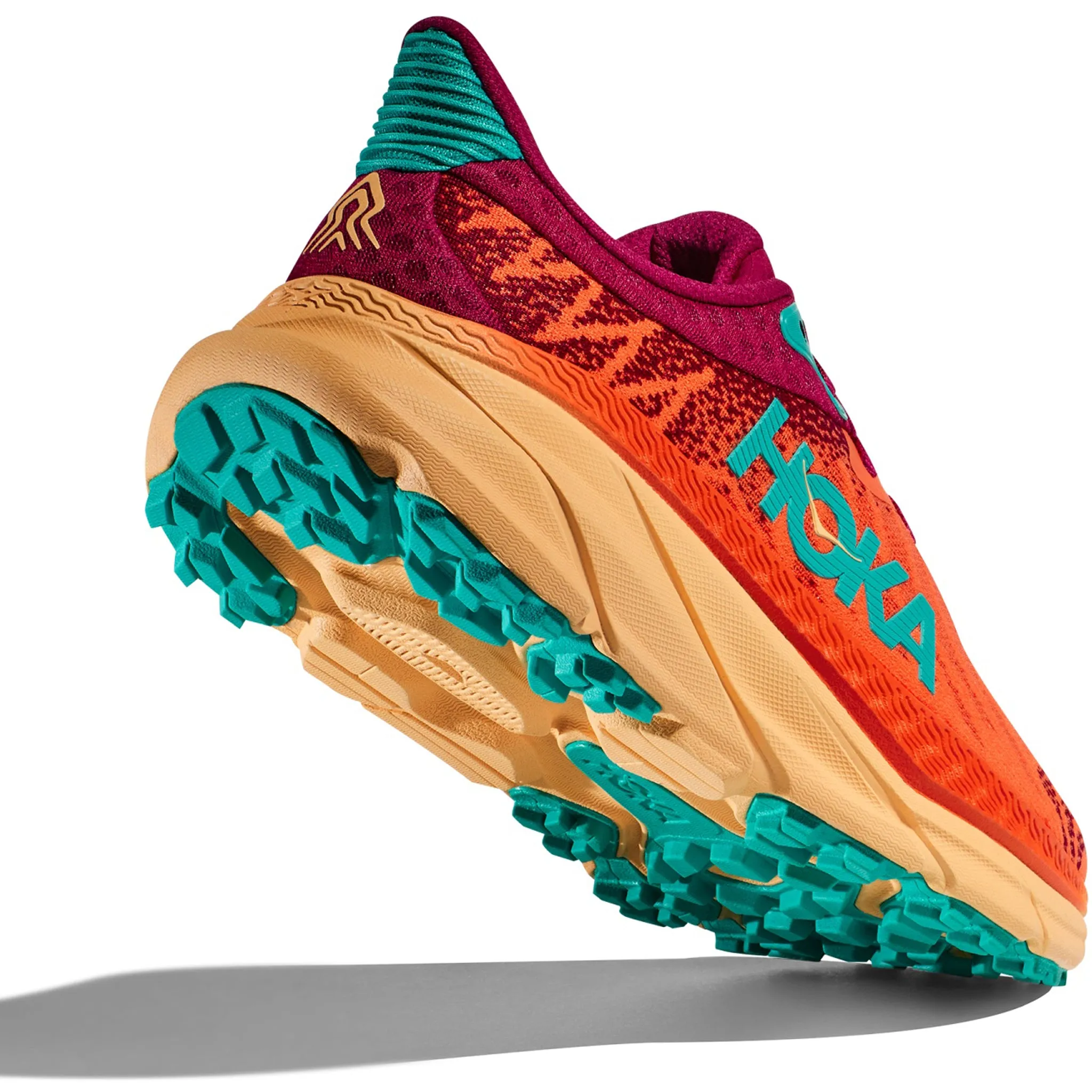 Hoka Challenger 7 Men's Flame Cherries Jubilee