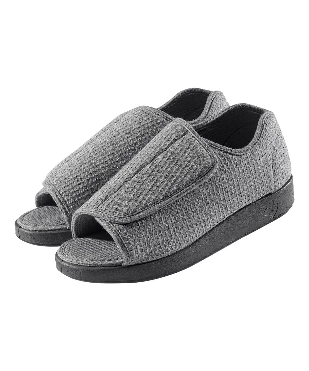 Men's Extra-Wide Open Toe Slipper