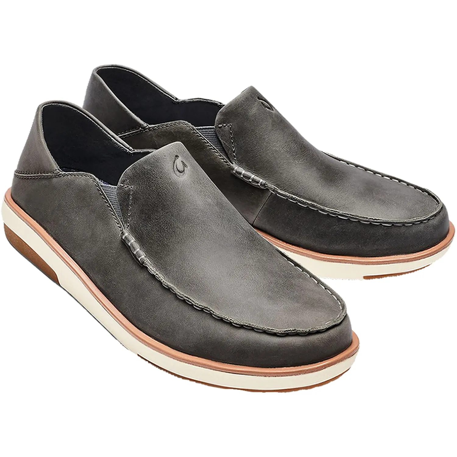 Men's OluKai Kalia Ash Leather