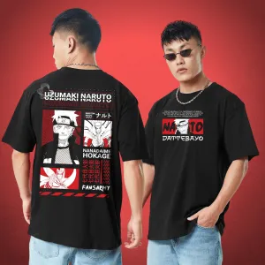 Naruto Oversize Anime T-shirt