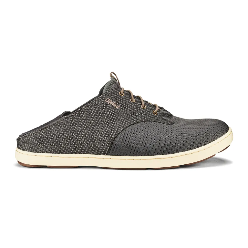 OluKai Nohea Moku Charcoal/Clay Boat Shoe (Men's)