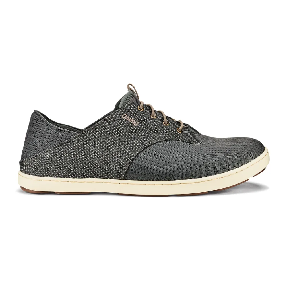 OluKai Nohea Moku Charcoal/Clay Boat Shoe (Men's)