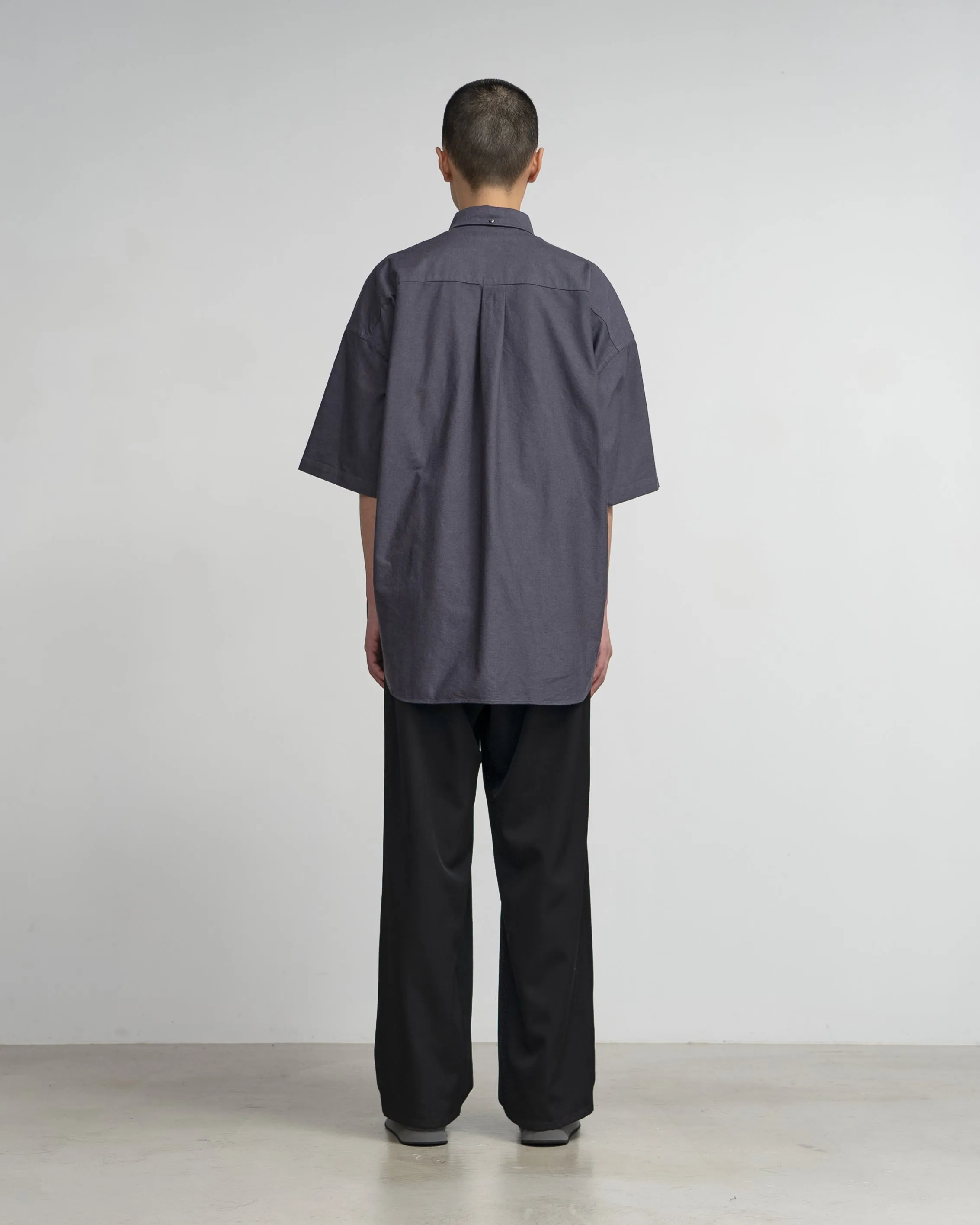 Oxford S/S Oversized B.D Shirt
