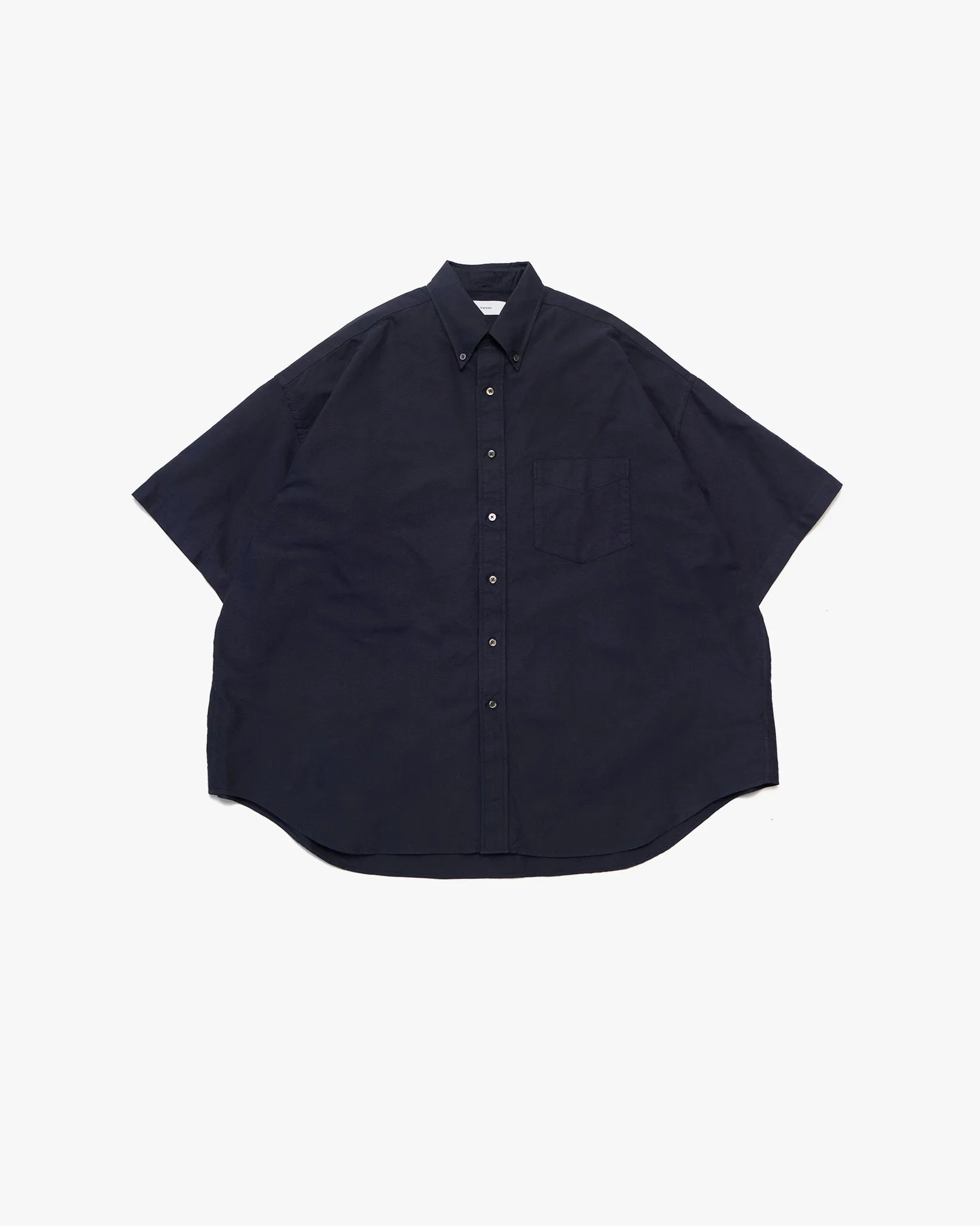 Oxford S/S Oversized B.D Shirt
