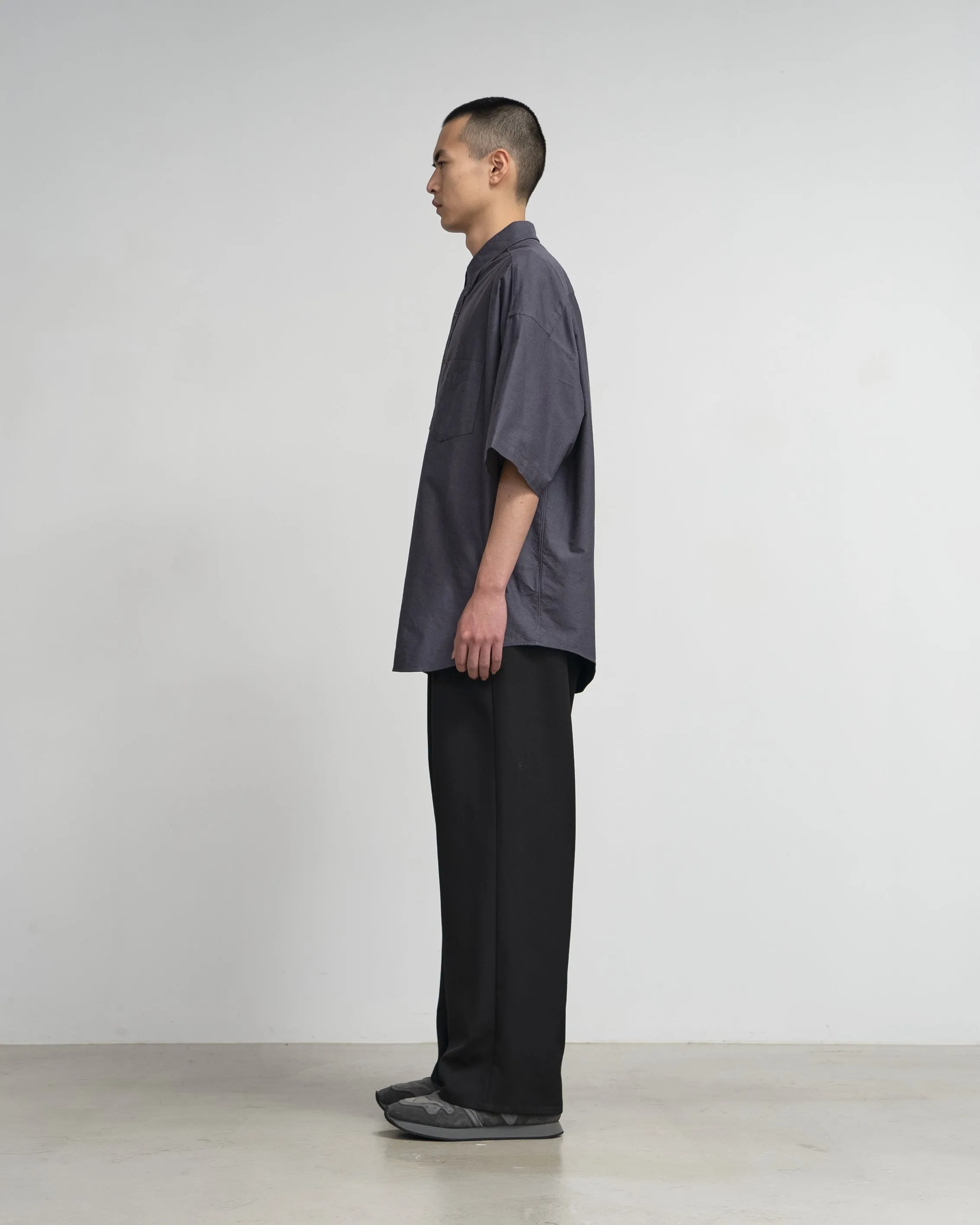 Oxford S/S Oversized B.D Shirt