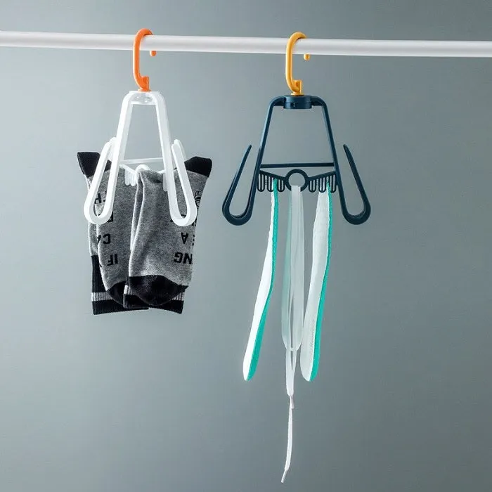 Rotating Shoe Drying Hanger (Random Colors) - H01574