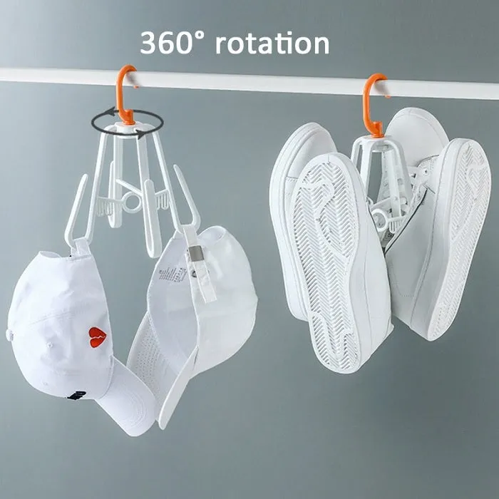 Rotating Shoe Drying Hanger (Random Colors) - H01574