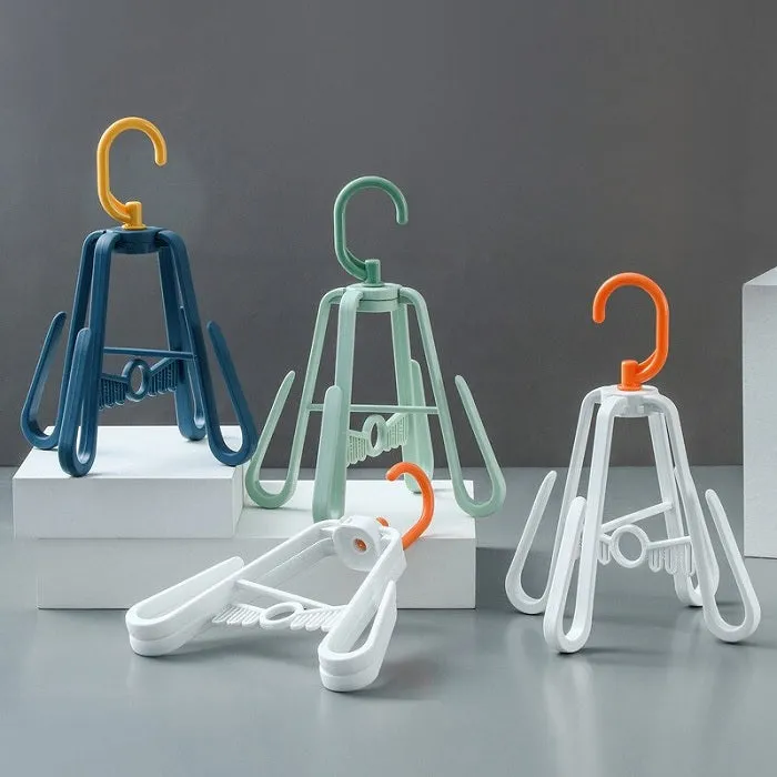Rotating Shoe Drying Hanger (Random Colors) - H01574