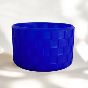 Royal Blue Checkers | Silicone Tumbler Boot