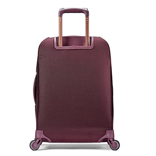 Samsonite Flexis Expandable Softside Carry On Luggage With Spinner Wheels, 20 Inch, Cordovan