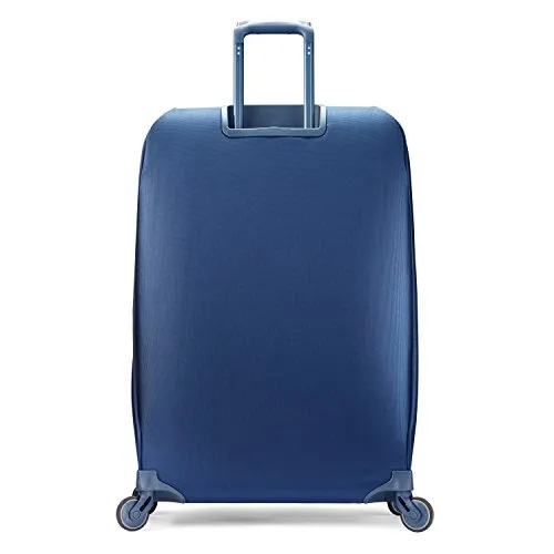 Samsonite Flexis Expandable Softside Checked Luggage With Spinner Wheels, 30 Inch, Carbon Blue