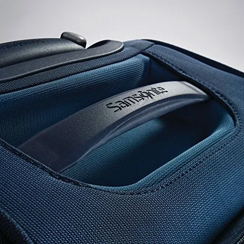Samsonite Flexis Expandable Softside Checked Luggage With Spinner Wheels, 30 Inch, Carbon Blue