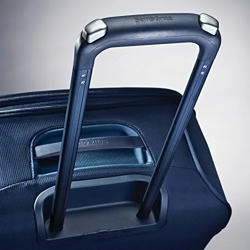 Samsonite Flexis Expandable Softside Checked Luggage With Spinner Wheels, 30 Inch, Carbon Blue