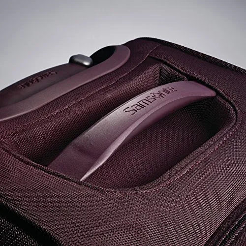 Samsonite Flexis Expandable Softside Checked Luggage With Spinner Wheels, 30 Inch, Cordovan