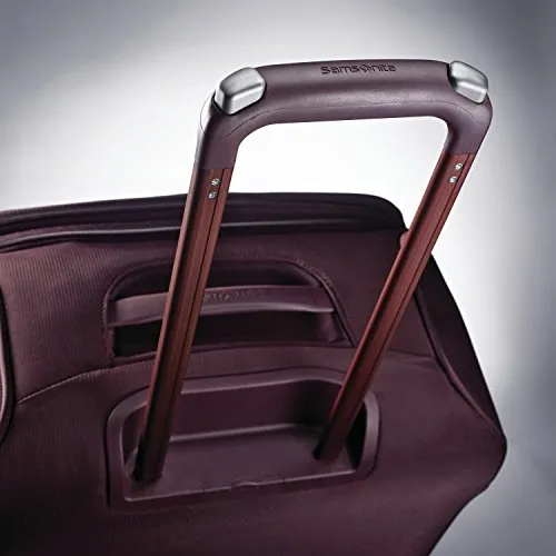 Samsonite Flexis Expandable Softside Checked Luggage With Spinner Wheels, 30 Inch, Cordovan