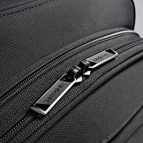Samsonite Flexis Expandable Softside Checked Luggage With Spinner Wheels, 30 Inch, Jet Black