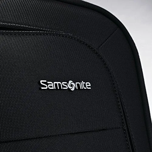 Samsonite Flexis Underseat Carry On Luggage With Spinner Wheels, Jet Black