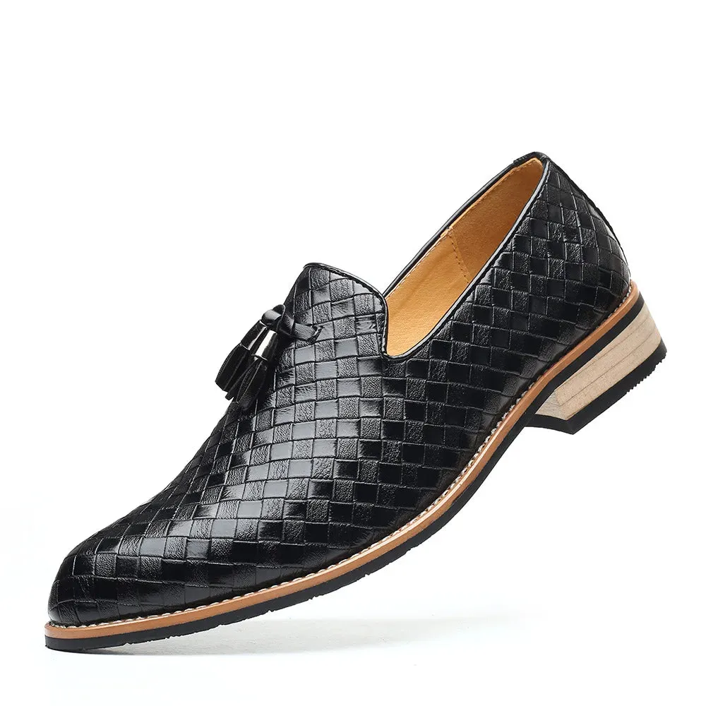 Sapato Social Preto Masculino Oxford de Couro - LC148