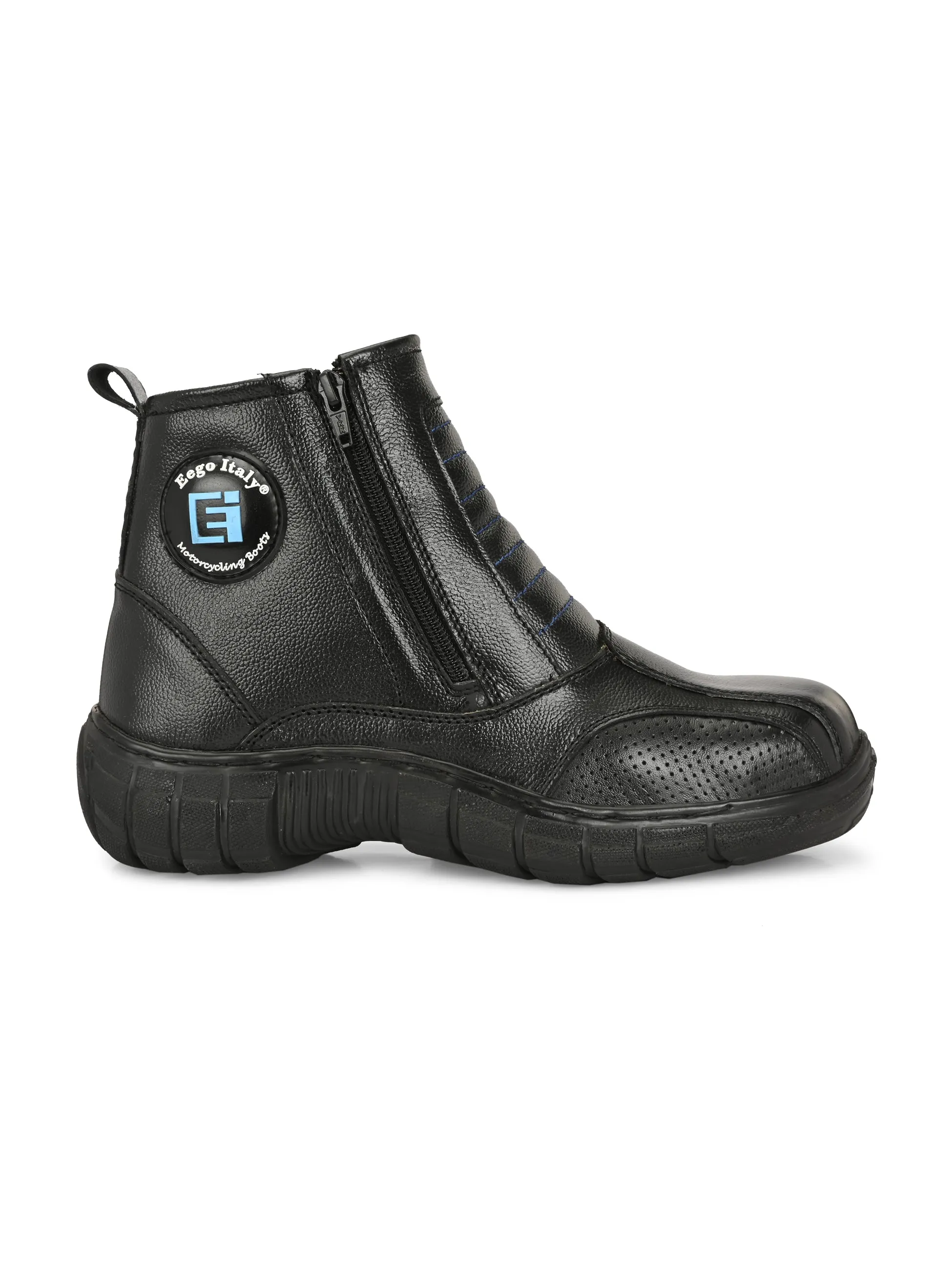 Shield Real Leather Riding Low Ankle Protective Boots