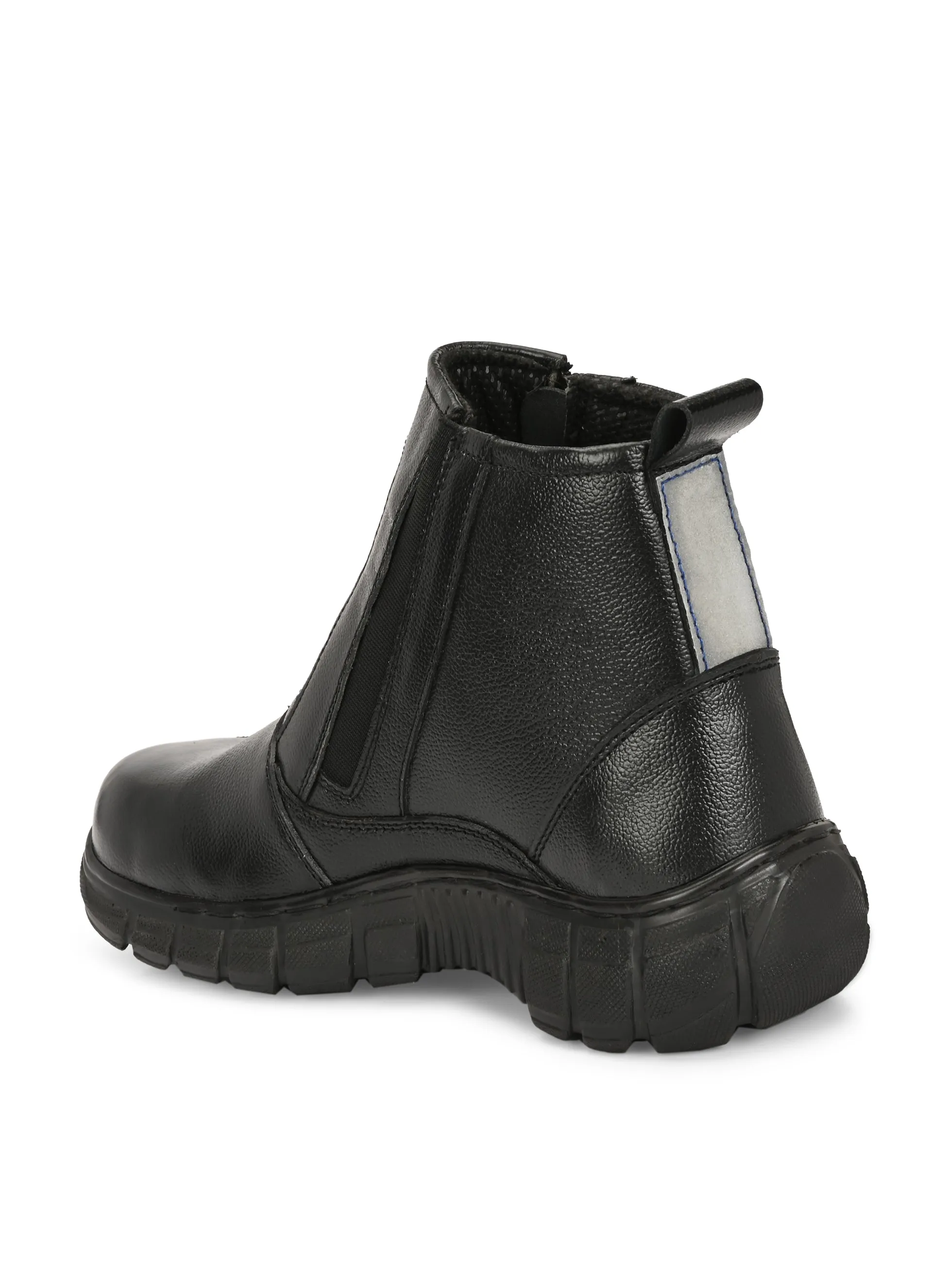 Shield Real Leather Riding Low Ankle Protective Boots