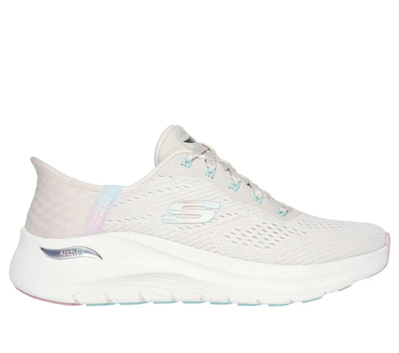 Skechers - Slip-ins - Arch Fit 2.0 - Easy Chic - Natural/Pink