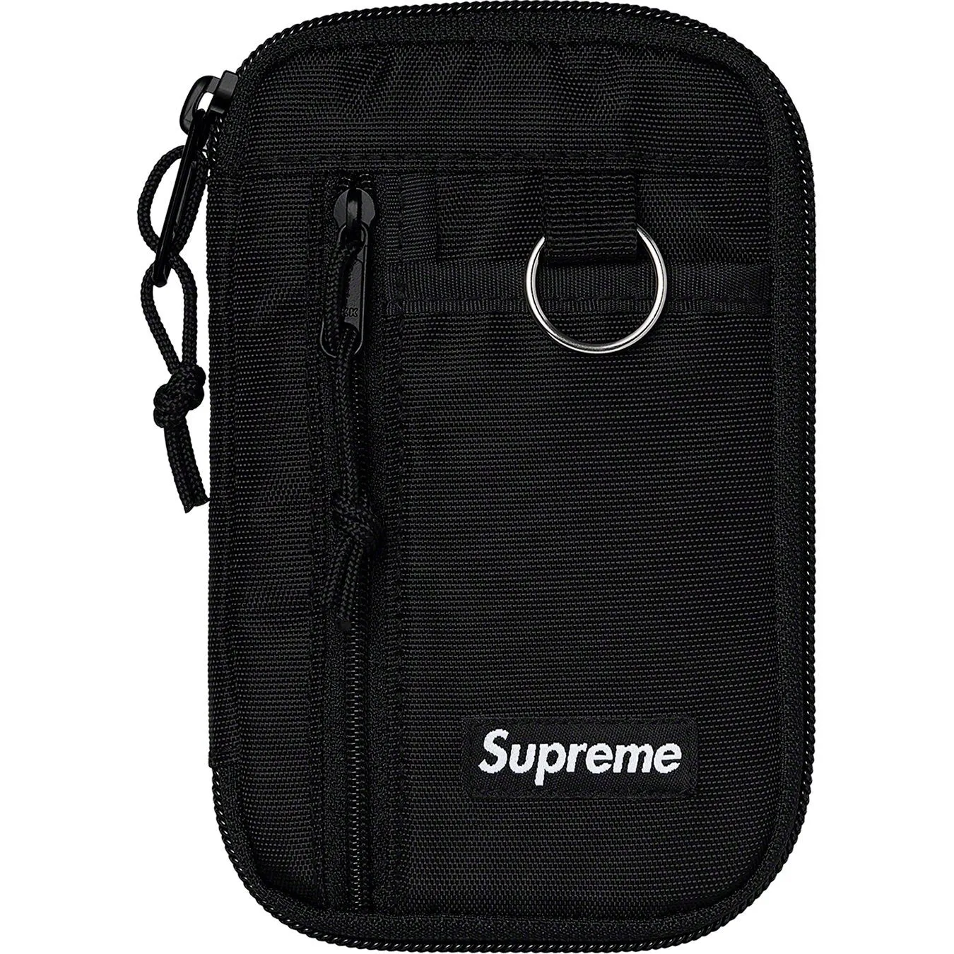 Supreme Small Zip Pouch Black (FW19)