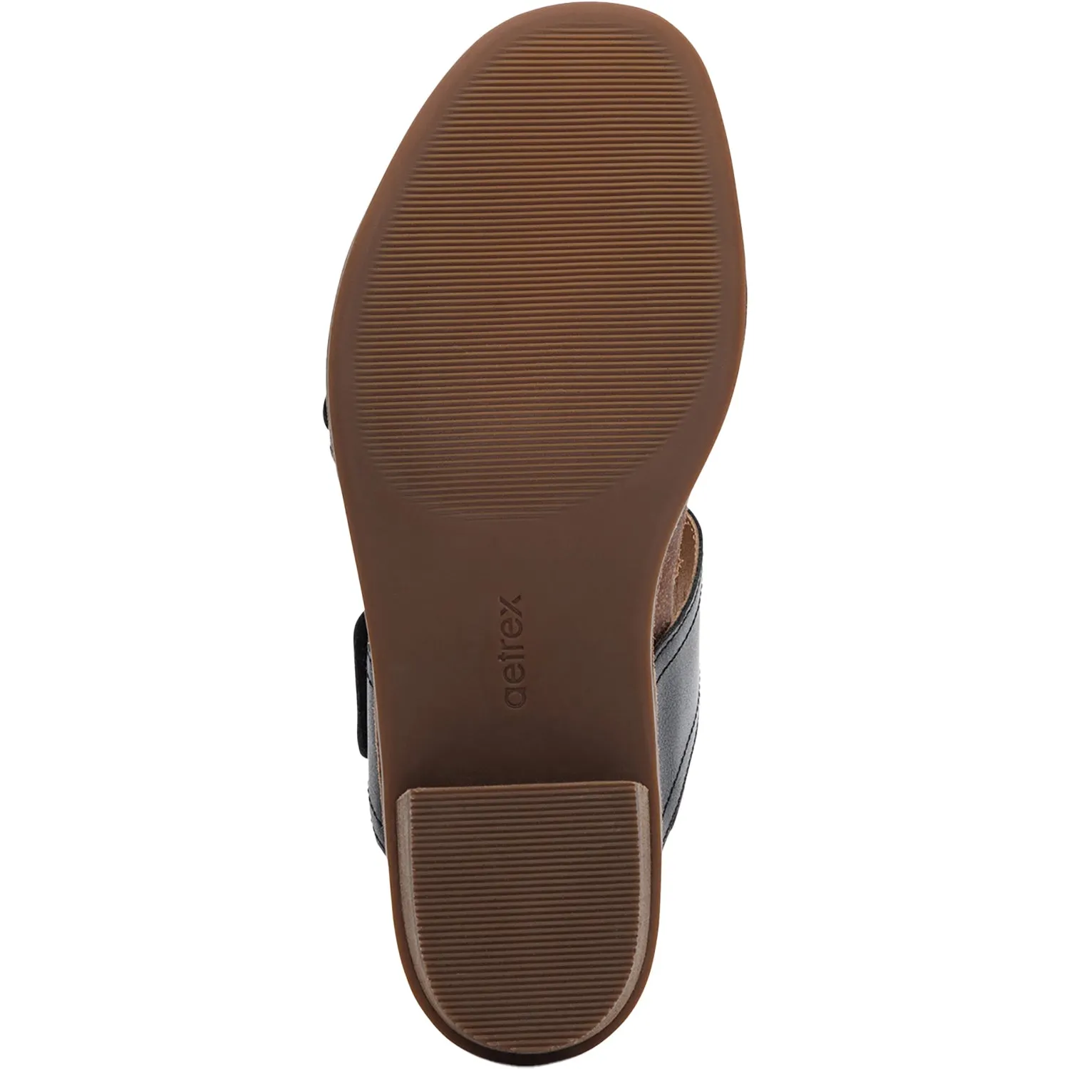 Women's Aetrex Tatiana Black Leather