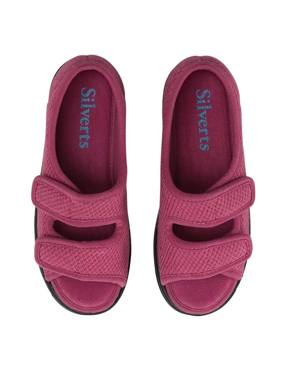 Women's Easy Closure Sandal for Indoors & Outdoors