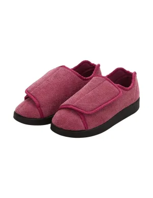 Women's Extra Extra Wide Easy Closure Slippers