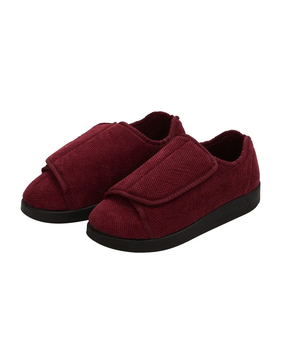 Women's Extra Extra Wide Easy Closure Slippers